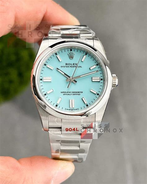 36 inch rolex|Rolex op 36 tiffany blue.